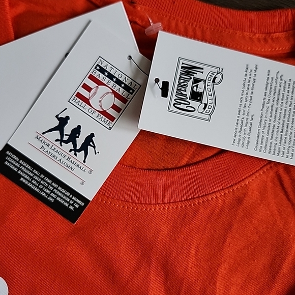 XL Nike Cal Ripken Jr Baltimore Orioles Player Jersey Tee Shirt Cooperstown Mens - Picture 5 of 6